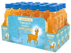 Paket [24 X 0,02L] St. Hubertus Sanddorn Friesen-Tropfen - 0,48L 15,3% Vol