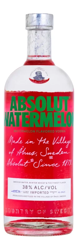 Absolut Watermelon Flavoured Vodka - 1 Liter 38% Vol