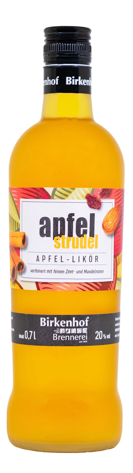 Birkenhof Apfelstrudel Likör - 0,7L 20% Vol 1 Birkenhof Apfelstrudel Likör - 0,7L 20% Vol