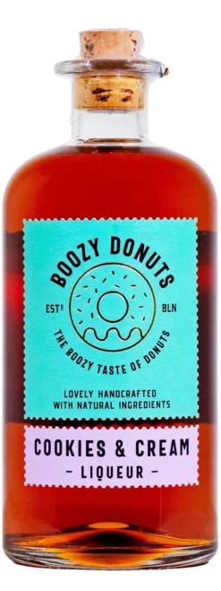 Boozy Donuts Cookies And Cream Likör - 0,5L 17% Vol