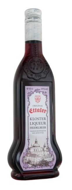 Ettaler Klosterlikör Heidelbeere - 0,5L 25% Vol
