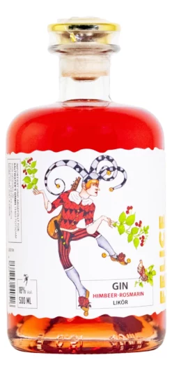 Felice Arlecchino Gin-Likör Himbeere-Rosmarin - 0,5L 18% Vol