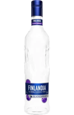 Finlandia Blackcurrant Flavoured Vodka - 1 Liter 37,5% Vol