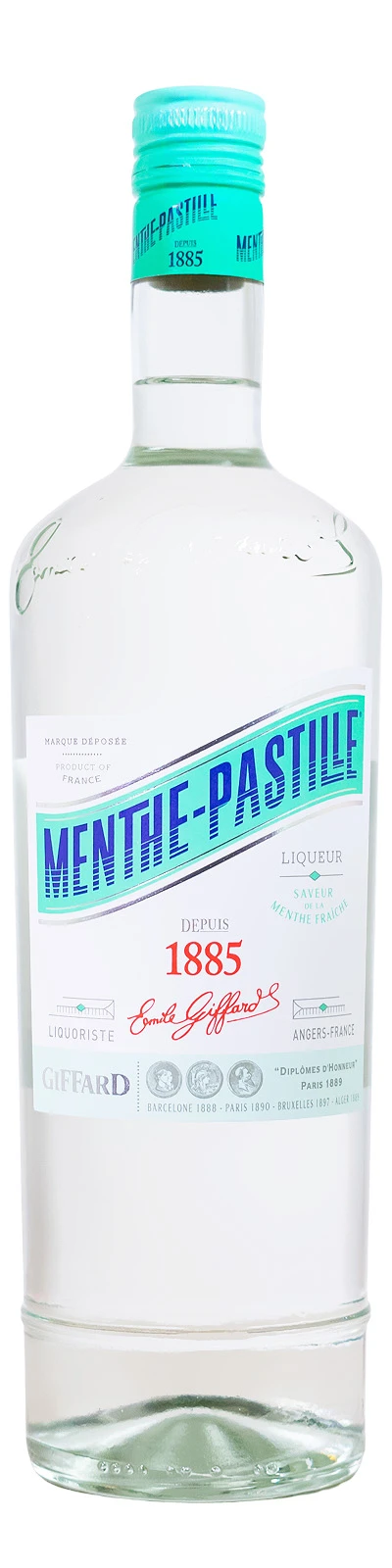 Giffard Menthe Pastille Likör - 1 Liter 24% Vol 1 Giffard Menthe Pastille Likör - 1 Liter 24% Vol