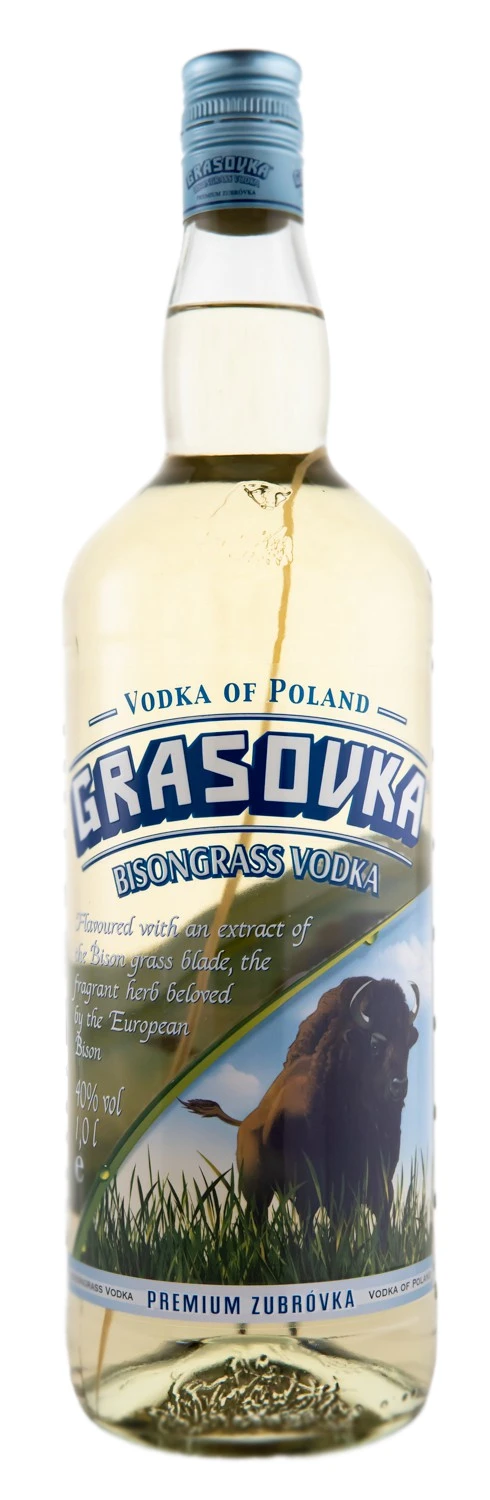 Grasovka Bisongrass Vodka - 1 Liter 38% Vol 1 Grasovka Bisongrass Vodka - 1 Liter 38% Vol