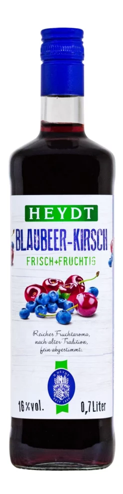 Heydt Blaubeer-Kirsch-Likör - 0,7L 16% Vol