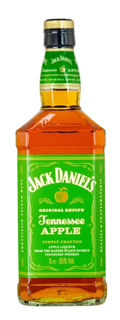 Jack Daniels Tennessee Apple Whiskey-Apfel-Likör - 1 Liter 35% Vol