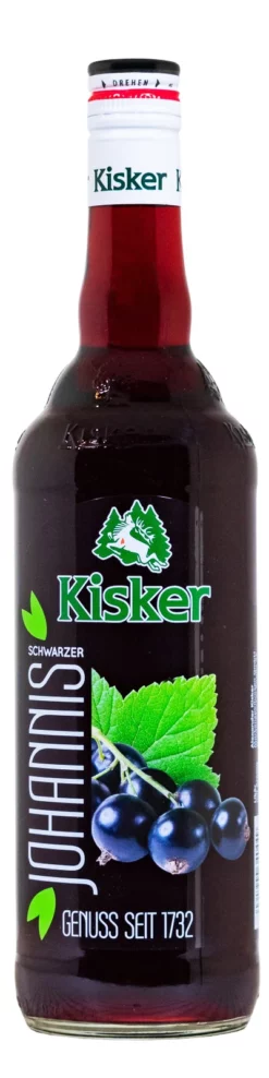 Kisker Schwarzer Johannis Likör - 0,7L 20% Vol