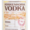 Koskenkorva Finnish Barley Vodka - 1 Liter 40% Vol