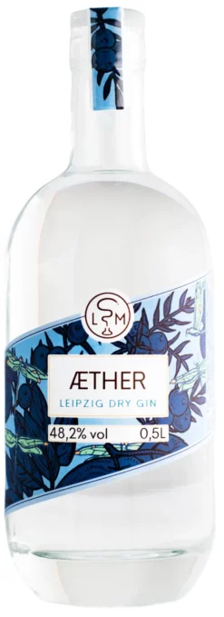 LSM Aether Leipzig Dry Gin - 0,5L 48,2% Vol