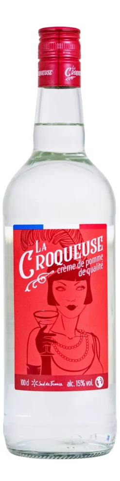 La Croqueuse Creme De Pomme - 1 Liter 15% Vol