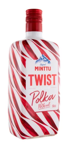 Minttu Twist Polka Likör - 0,5L 16% Vol