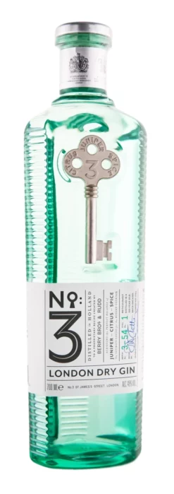 No. 3 London Dry Gin - 0,7L 46% Vol