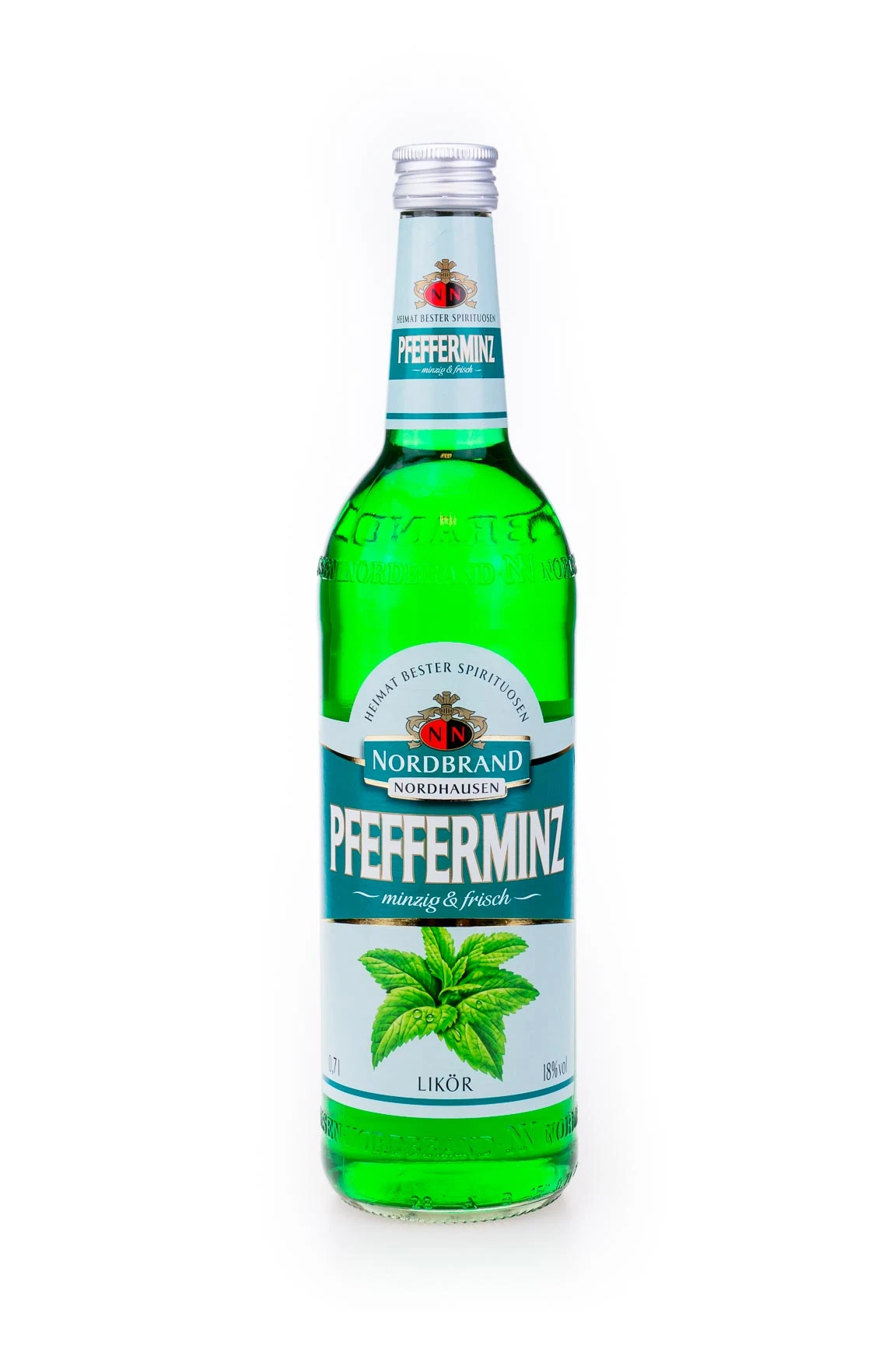 Nordbrand Pfeffi Pfefferminz-Likör - 0,7L 18% Vol 1 Nordbrand Pfeffi Pfefferminz-Likör - 0,7L 18% Vol