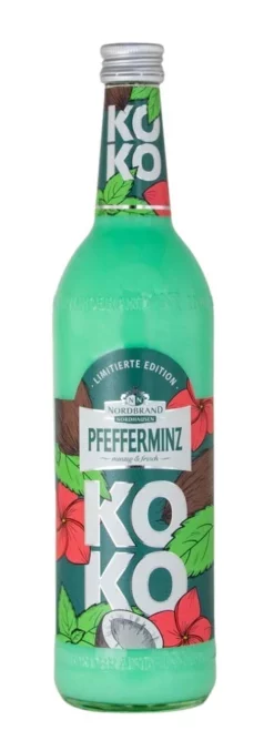 Nordbrand Pfefferminz Koko Likör - 0,7L 15% Vol
