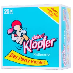 Paket [25 X 0,02L] Kleiner Klopfer Pfefferminz - 0,5L 18% Vol
