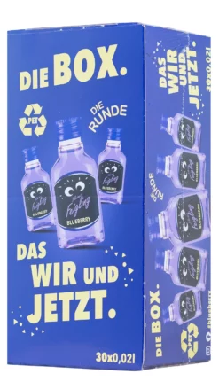 Paket [30 X 0,02L] Kleiner Feigling Blueberry PET - 0,6L 15% Vol