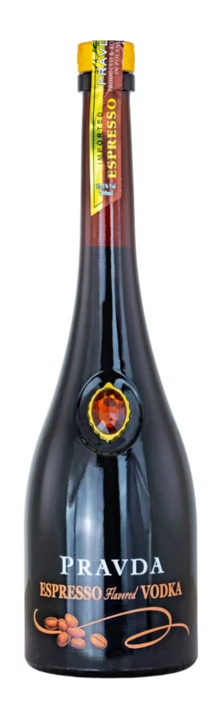 Pravda Espresso Vodka - 0,7L 37,5% Vol