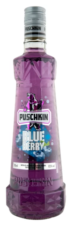 Puschkin Blue Berry Likör - 0,7L 17,5% Vol