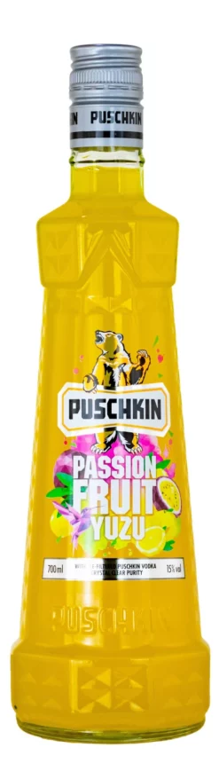 Puschkin Passionsfrucht Yuzu Likör - 0,7L 15% Vol