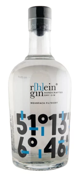 Rheingin Handcrafted Dry Gin - 0,5L 46% Vol