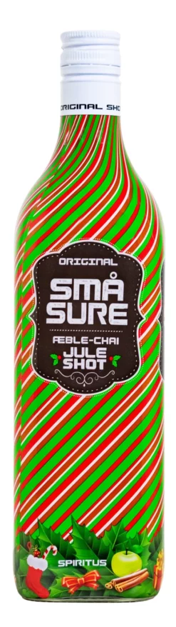 Smaa Juleshot Æble Chai - 1 Liter 16,4% Vol