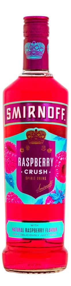 Smirnoff Raspberry Crush Flavoured Vodka - 0,7L 25% Vol
