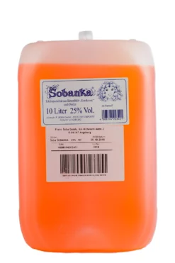 Sobanka Likör Mit Sliwovitz Und Kruskovec - 10L 25% Vol