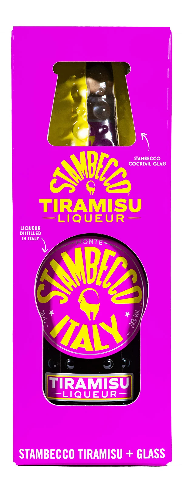 Stambecco Tiramisu Likör Mit Glas - 0,7L 24% Vol 3 Stambecco Tiramisu Likör Mit Glas - 0,7L 24% Vol – Bild 3