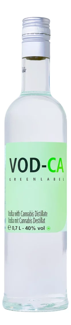 VOD-CA Vodka Mit Cannabis Destillat - 0,7L 40% Vol