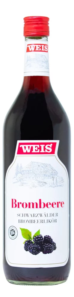 Weis Schwarzwälder Brombeere Likör - 1 Liter 20% Vol