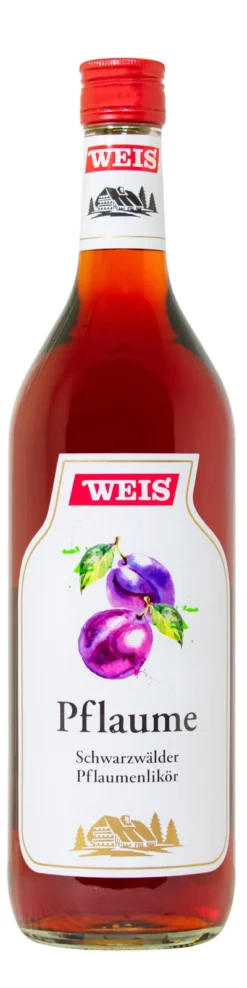 Weis Schwarzwälder Pflaume Likör - 1 Liter 20% Vol