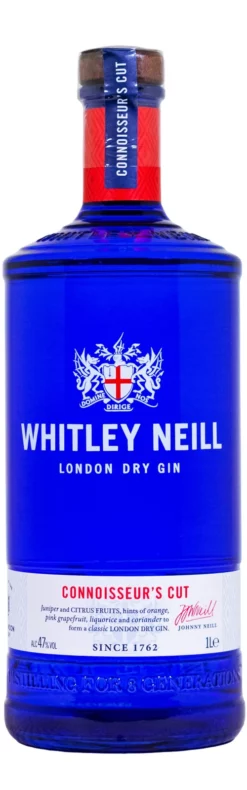 Whitley Neill Connaisseur's Cut London Dry Gin - 1 Liter 47% Vol