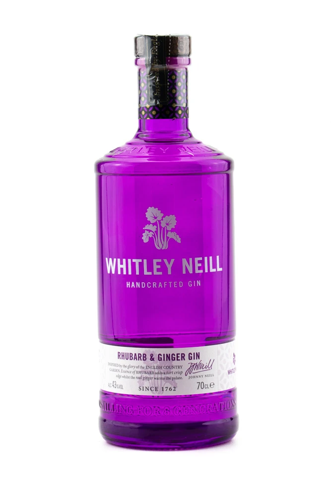 Whitley Neill Rhubarb & Ginger Dry Gin - 0,7L 43% Vol 1 Whitley Neill Rhubarb & Ginger Dry Gin - 0,7L 43% Vol