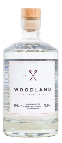 Woodland Sauerland Dry Gin - 0,5L 45,3% Vol