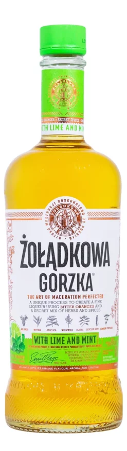 Zoladkowa Gorzka Lime & Mint - 0,5L 28% Vol