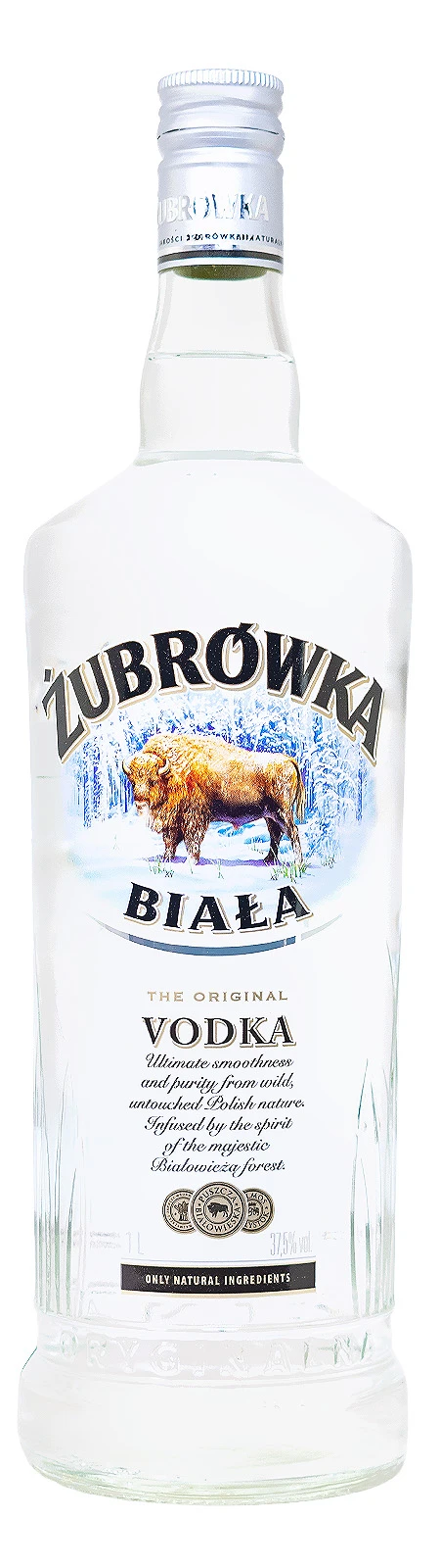 Zubrowka Biala Vodka - 1 Liter 37,5% Vol 1 Zubrowka Biala Vodka - 1 Liter 37,5% Vol